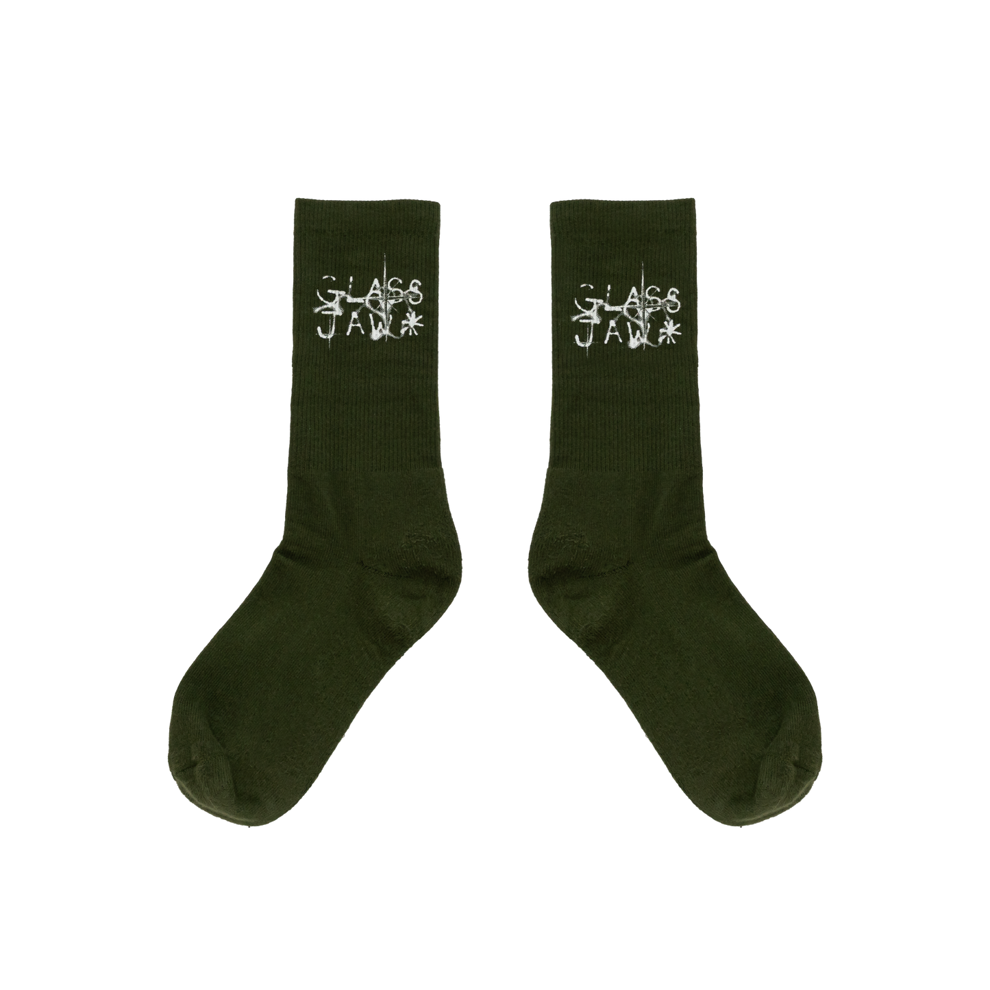 GLASS JAW SOCKS (FOREST)