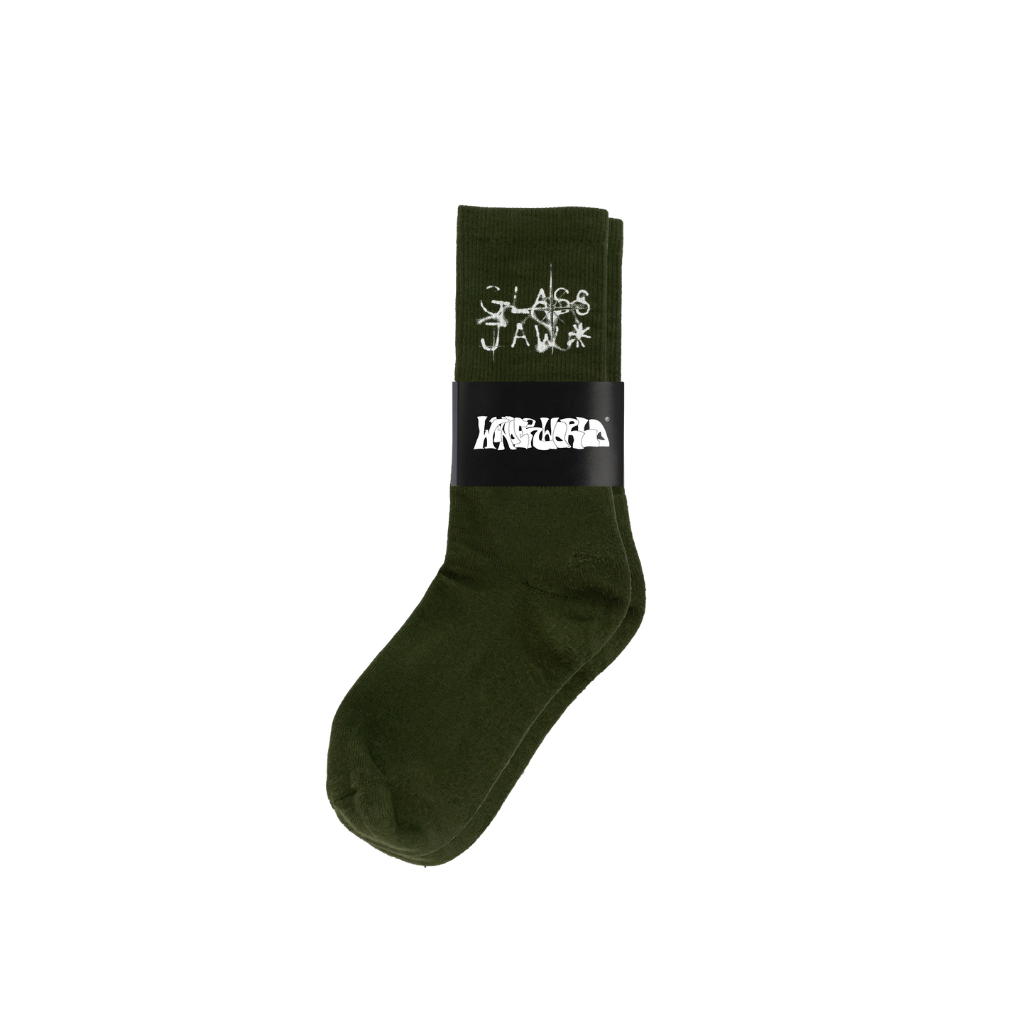 GLASS JAW SOCKS (FOREST)