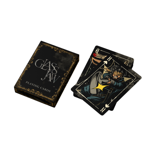 GLASS JAW PLAYING CARDS