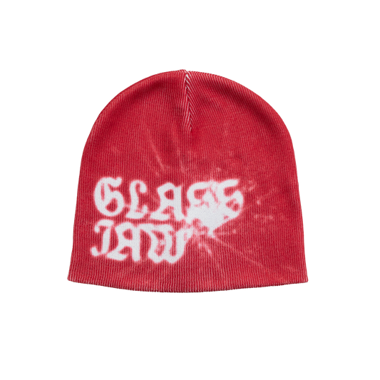 GLASS JAW BEANIE (RED)